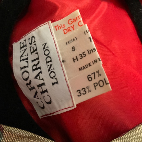 Caroline Charles LONDON SIZE 8 - Picture 4 of 4